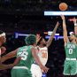 Boston Celtics NBA championship odds high scoring Tatum