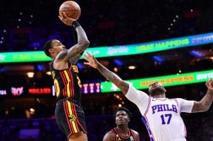 John Collins Atlanta Hawks injury ankle trade rumors Suns Warriors 76ers Nets