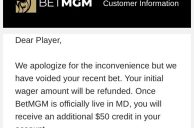 BetMGM Early Bets in Maryland Result in $146K Fine