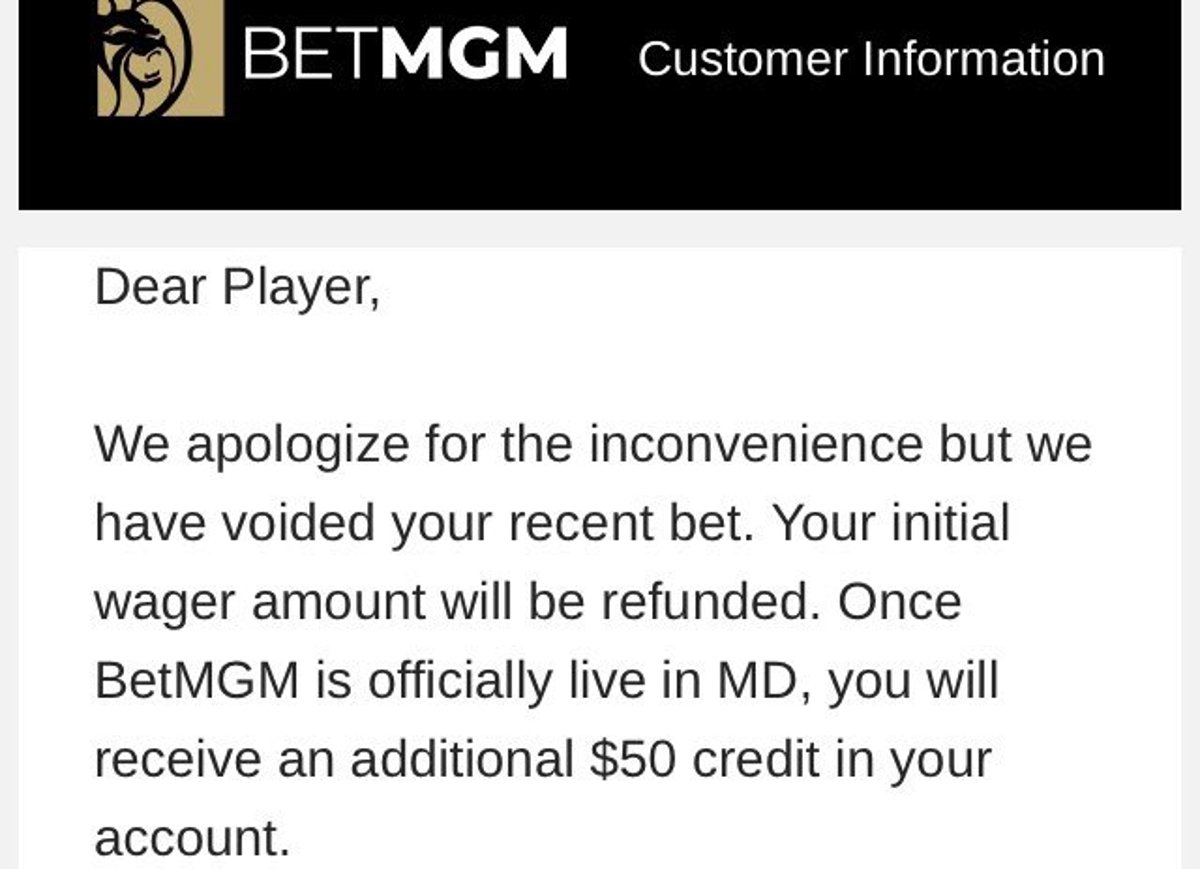 BetMGM fined Maryland sports betting