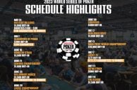 2023 World Series of Poker Main Event Scheduled