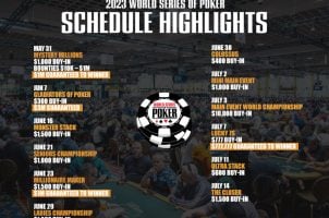 World Series of Poker Horseshoe Las Vegas Paris