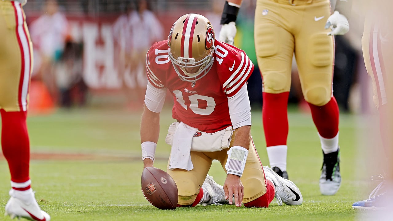 49ers QB Jimmy Garoppolo Out for Season with Foot Injury 