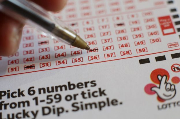 National Lottery Lotto ticket