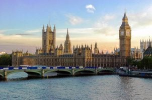 Royal Palace of Westminster in the UK