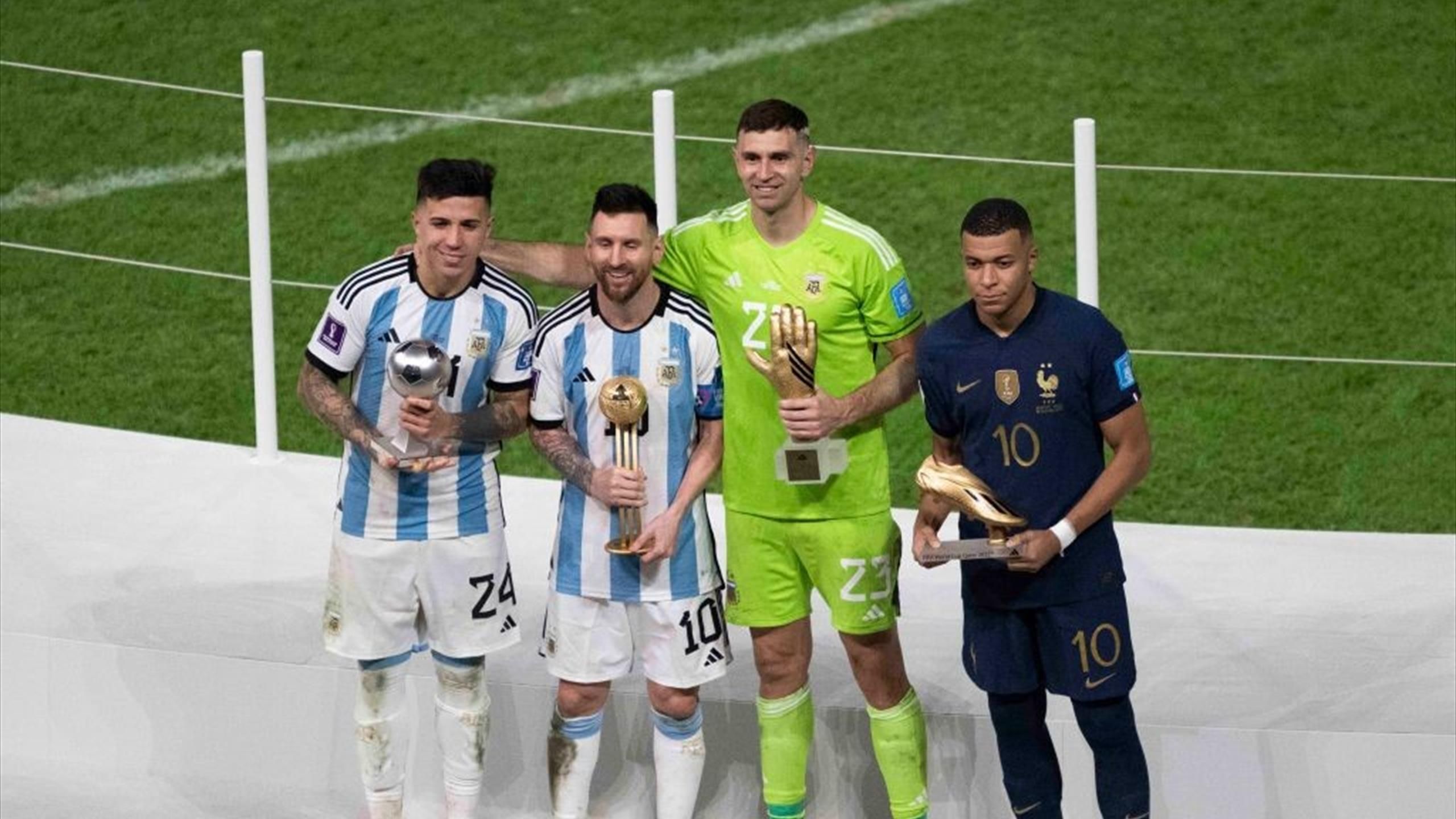 Argentina 3 (4) x (3) 3 França - (Messi x Mbappe) Melhores
