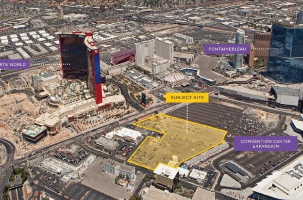 Riviera Las Vegas land sale LVCVA Convention Center