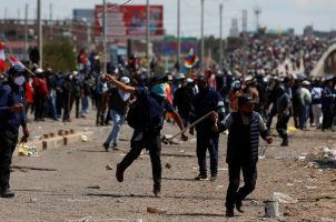 Anti-government protests in Peru