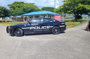 CNMI police car