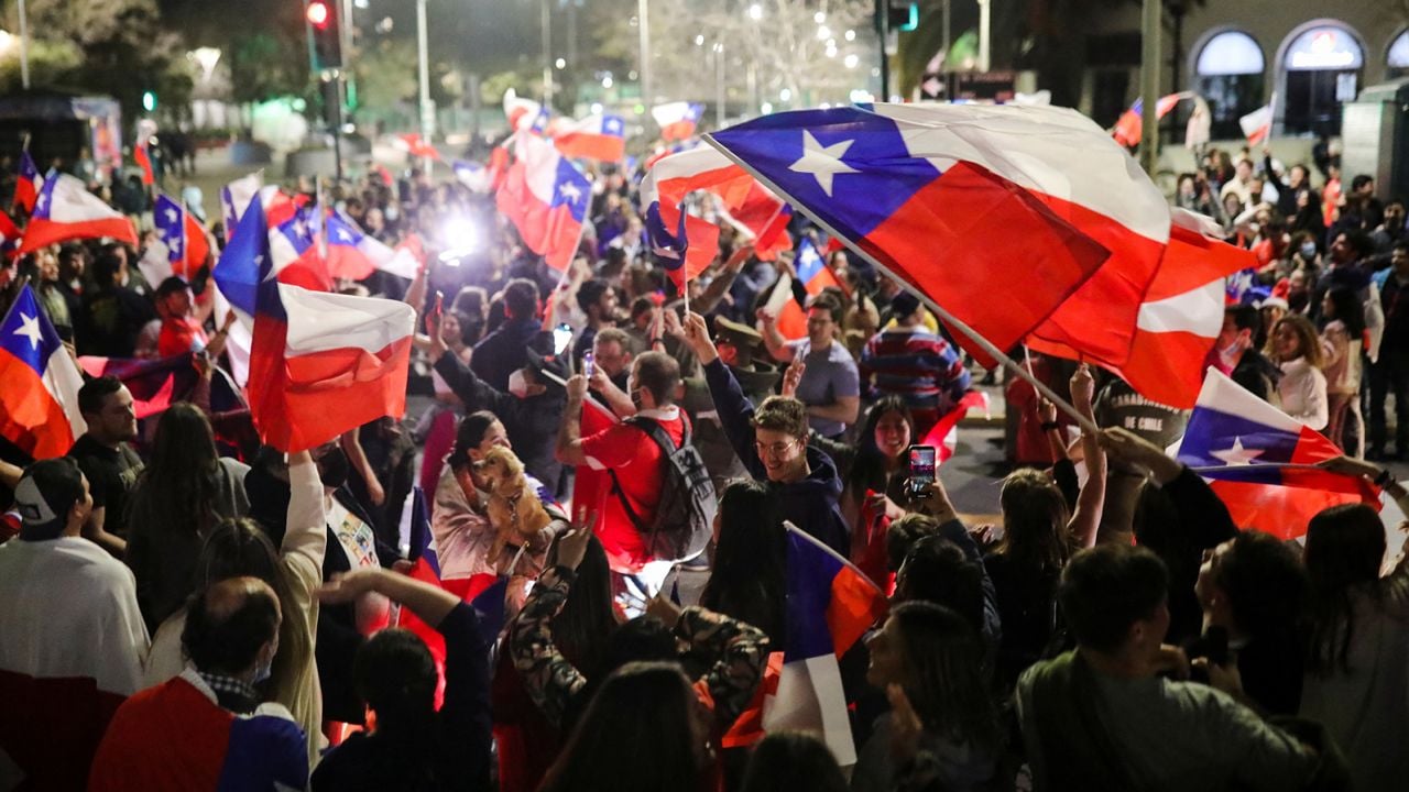 Chile flags