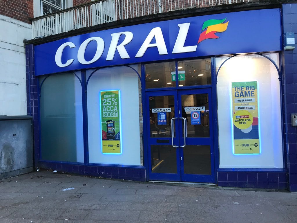 Coral sportsbook in Coventry