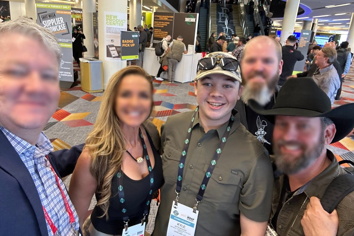 Kyle Rittenhouse Las Vegas Shot Show convention