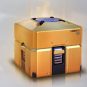 Gold Overwatch loot box