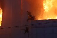Cambodia’s Grand Diamond Casino Catches Fire During Demolition