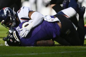 Lamar Jackson Knee Injury Baltimore Ravens QB Status AFC Wild Card Playoffs Bengals