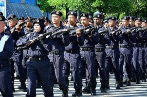 Malaysian police