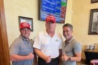 Donald Trump Snapped with Philly Mob Boss Joey Merlino at Florida Golf Course