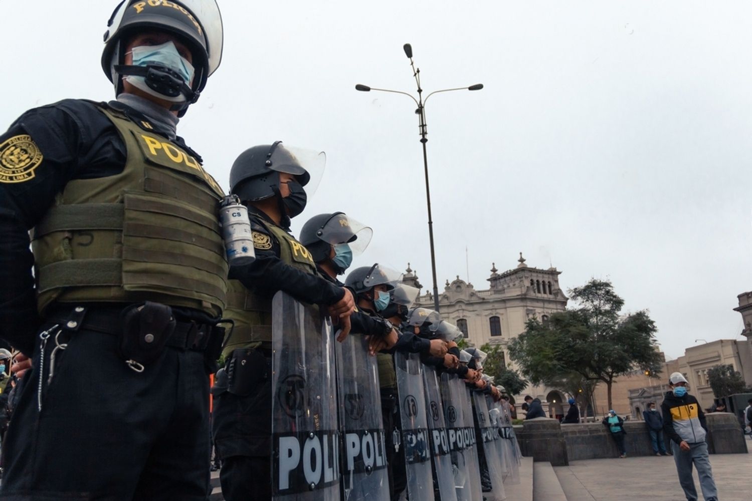 Police in Peru