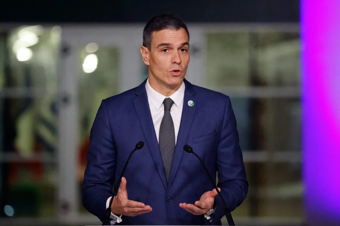 Spanish Prime Minister Pedro Sanchez