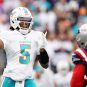 Miami Dolphins QB Teddy Brdgewater break pinkie finger Skylar Thompson Jets injury
