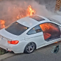 Las Vegas Strip Driver Rescued from Fiery Car is Reportedly Charged with DUI