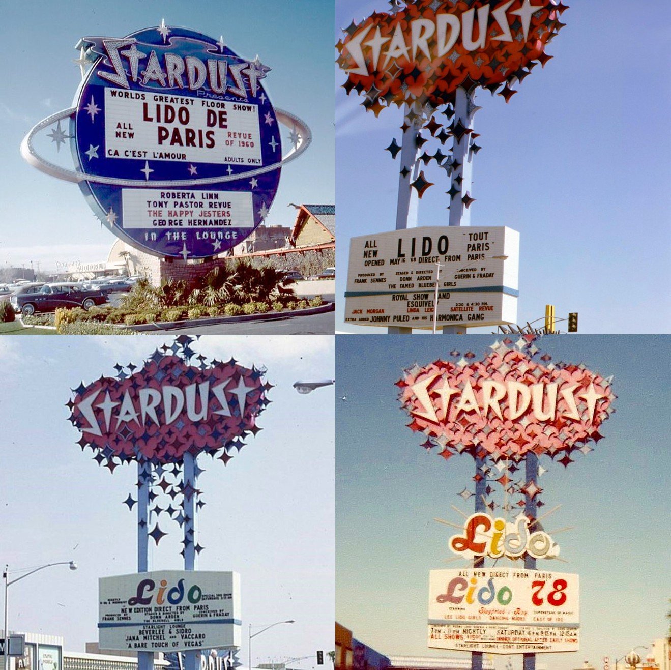 Lido de Paris signs