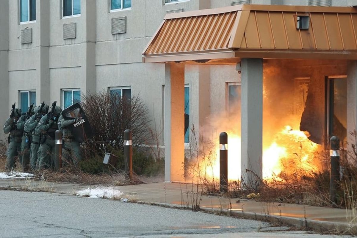 Majestic Star Casino Indiana Gary SWAT police training