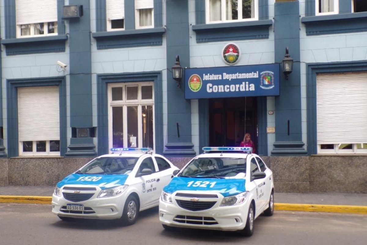 A police department in Concordia, Argentina