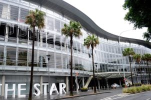 An entrance to The Star casino in Australia