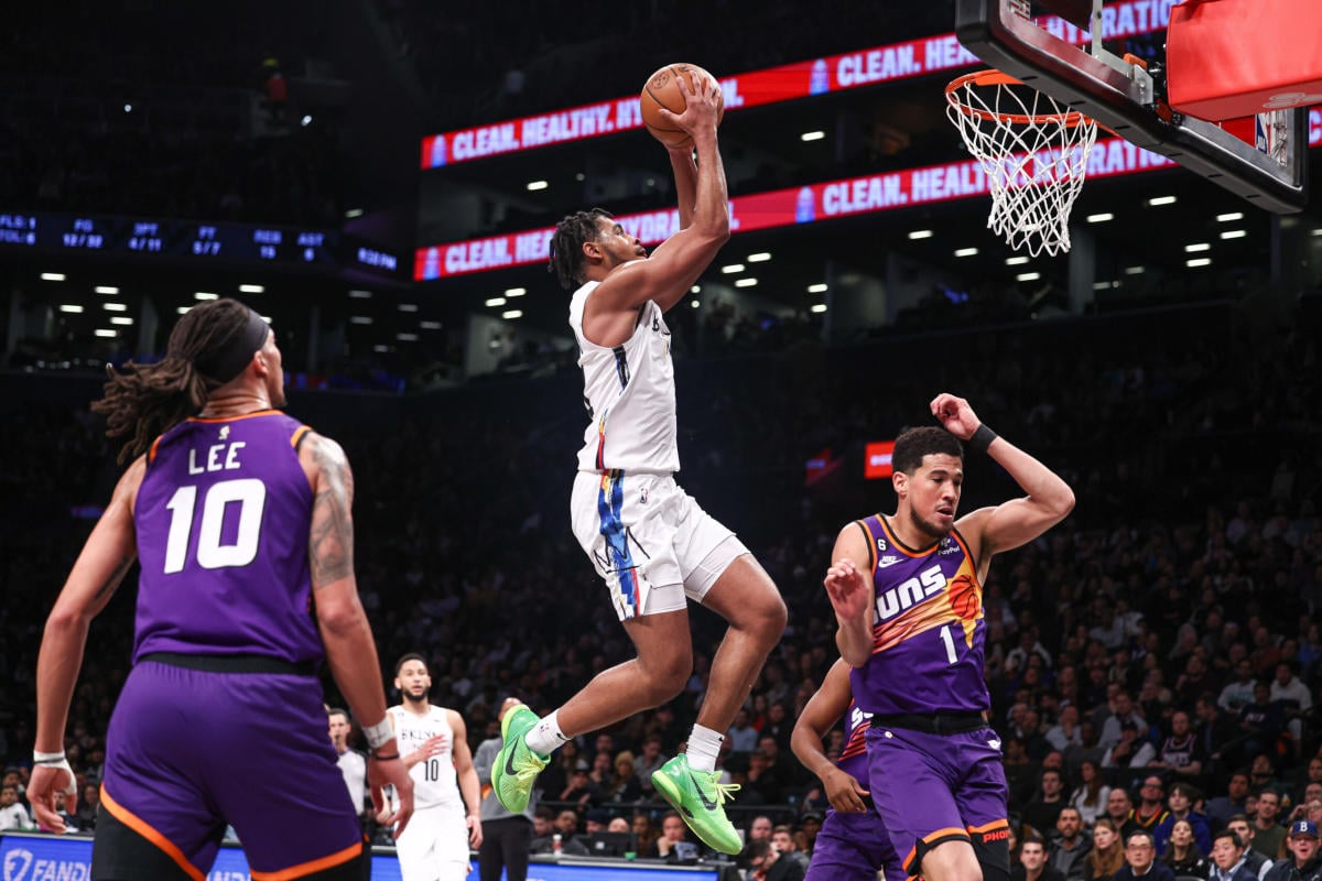 Cam Thomas Brooklyn Nets NBA history scoring record youngest players 40-point games