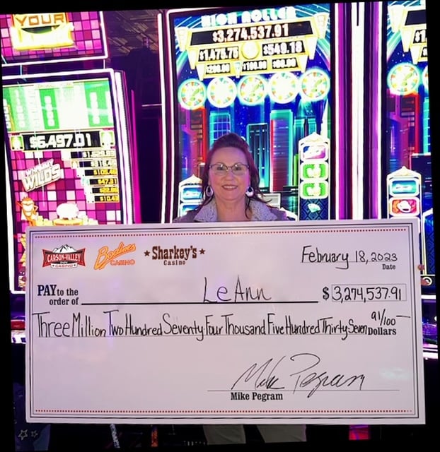 Carson Valley Inn Slot Player Wins .27M in Nevada