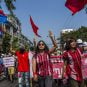 Myanmar citizens march for peace amid increased organized crime