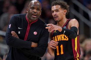 Nate McMillan head coach Atlanta Hawks fired Quin Snyder Trae Young