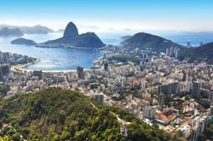 Rio De Janeiro from the air