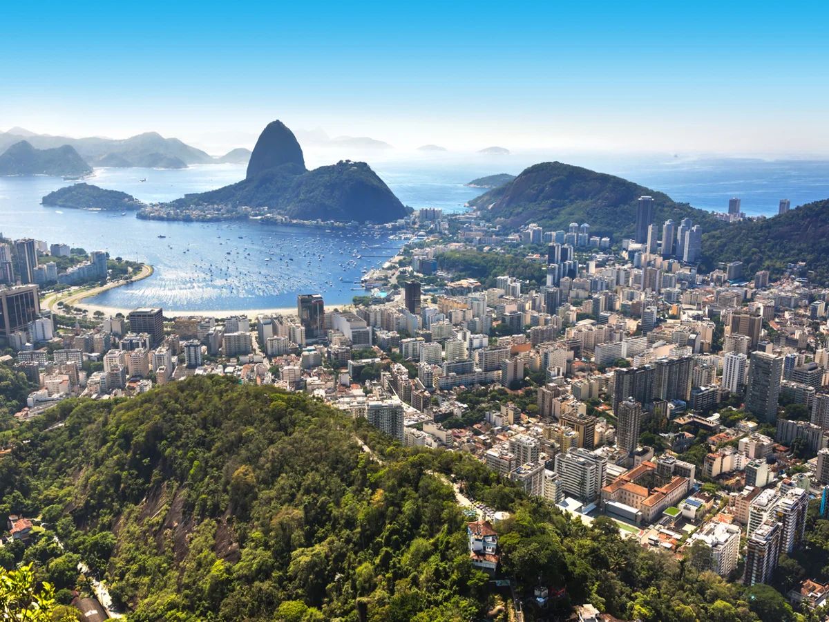 Rio De Janeiro from the air