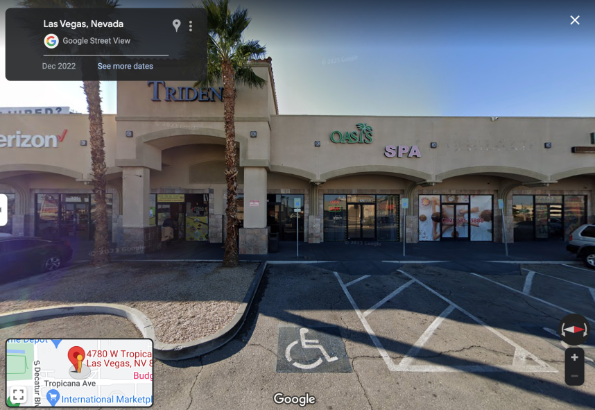 Las Vegas Crime Roundup Massage Parlor Arrests, Car Crashes on Strip