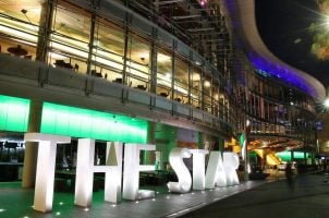 Star Entertainment casino at night