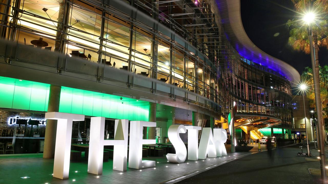 Star Entertainment casino at night