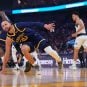 Steph Curry left knee injury Golden State Warriors update