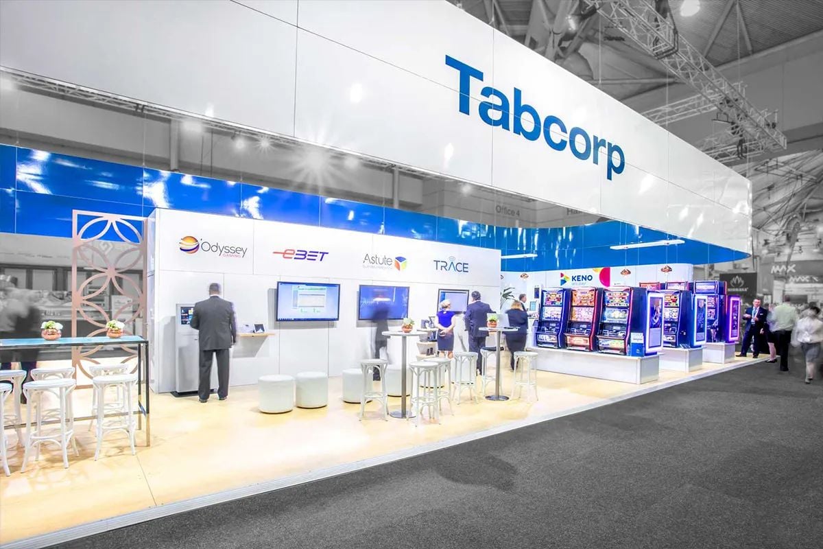 Tabcorp booth