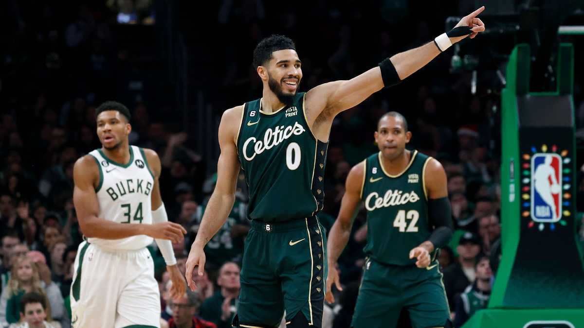 Jayson Tatum Boston Celtics Milwaukee Bucks Eastern Conference Odds #1 seed