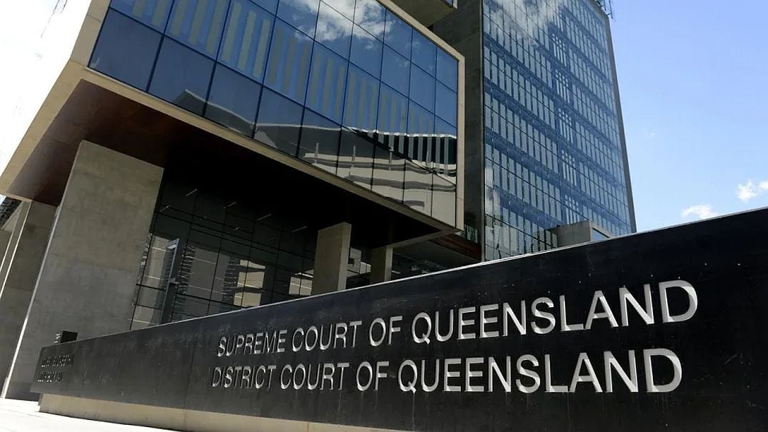 The sign outside the Supreme Court of Queensland