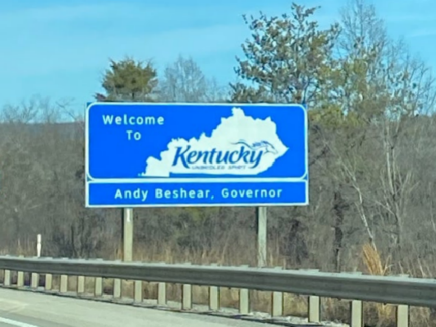 Kentucky sign
