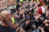 Betting Shop Smashed Up in ‘Brutal’ Medieval English Ball Game: Video