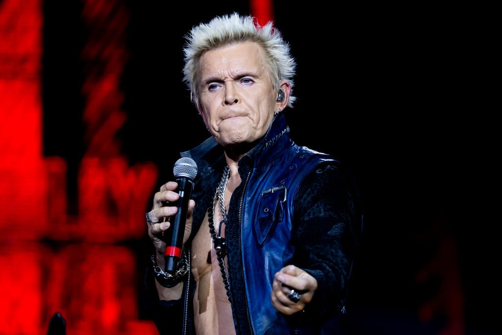 billy idol tour 2022 glasgow