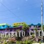 A sign welcomes visitors to Cotabato City, Philippines
