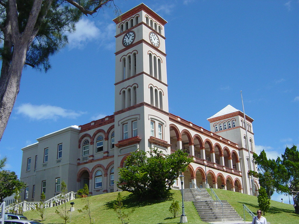 Bermuda's Parliament in Hamilton