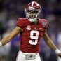 Bryce Young quarterback Alabama NFL Draft trade rumors Chicago Bears Panthers Texans #1 pick