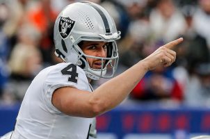 New Orleans Saints sign QB Derek Carr Raiders free agent Odds NFC South