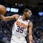 Kevin Durant freak ankle injury Phoenix Suns out